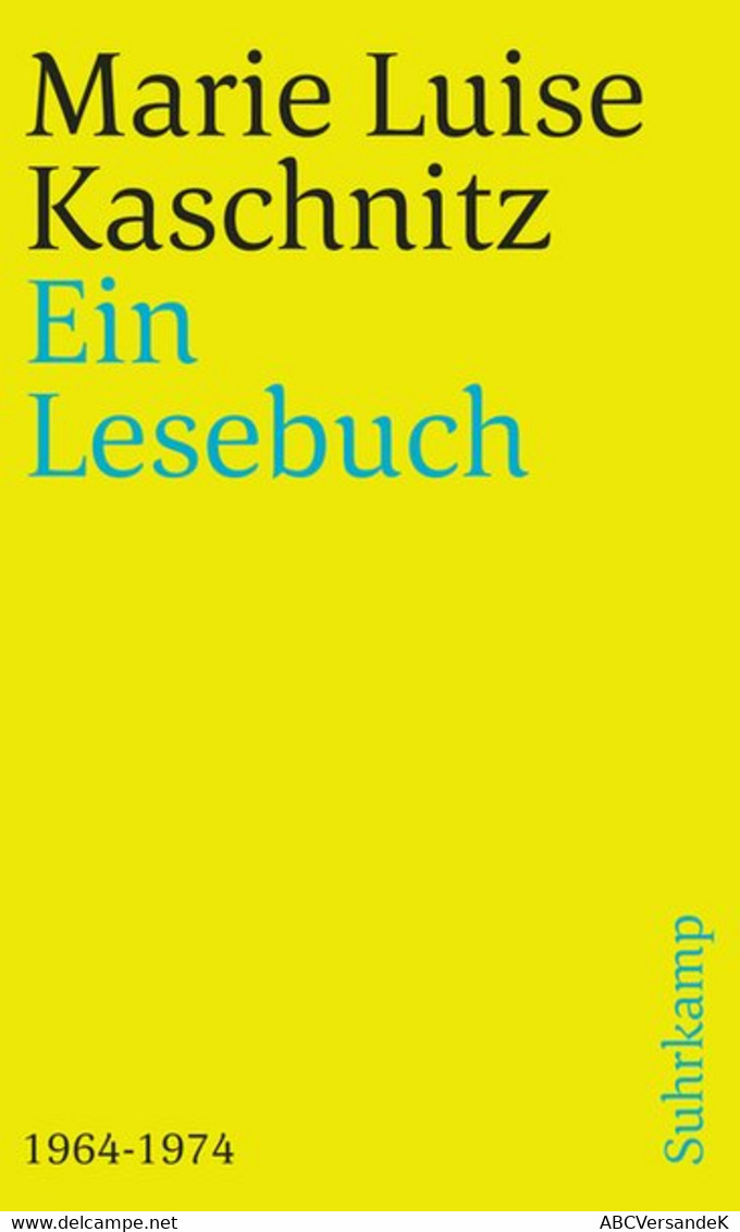 Ein Lesebuch 1964-1974 - Short Fiction