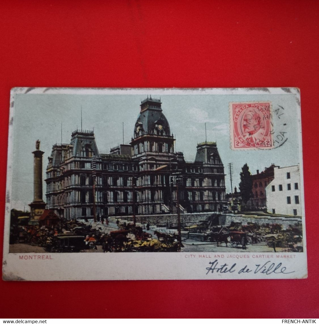 MONTREAL CITY HALL AND JACQUES CARTIER MARKET - Montreal