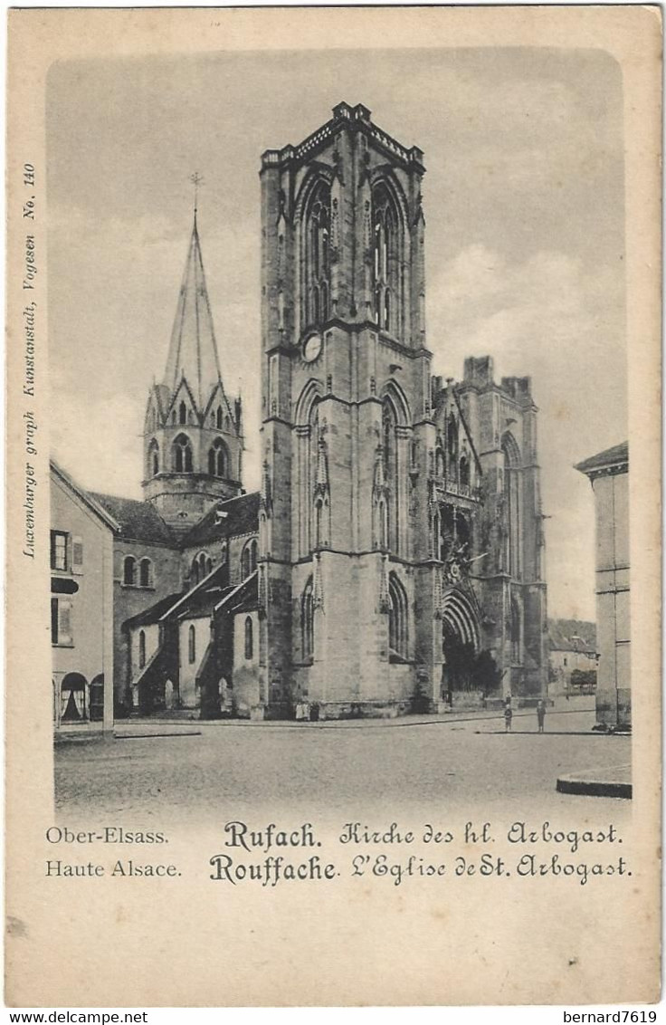 68      Rouffach  -   L'eglise De St   Arbogast - Rouffach