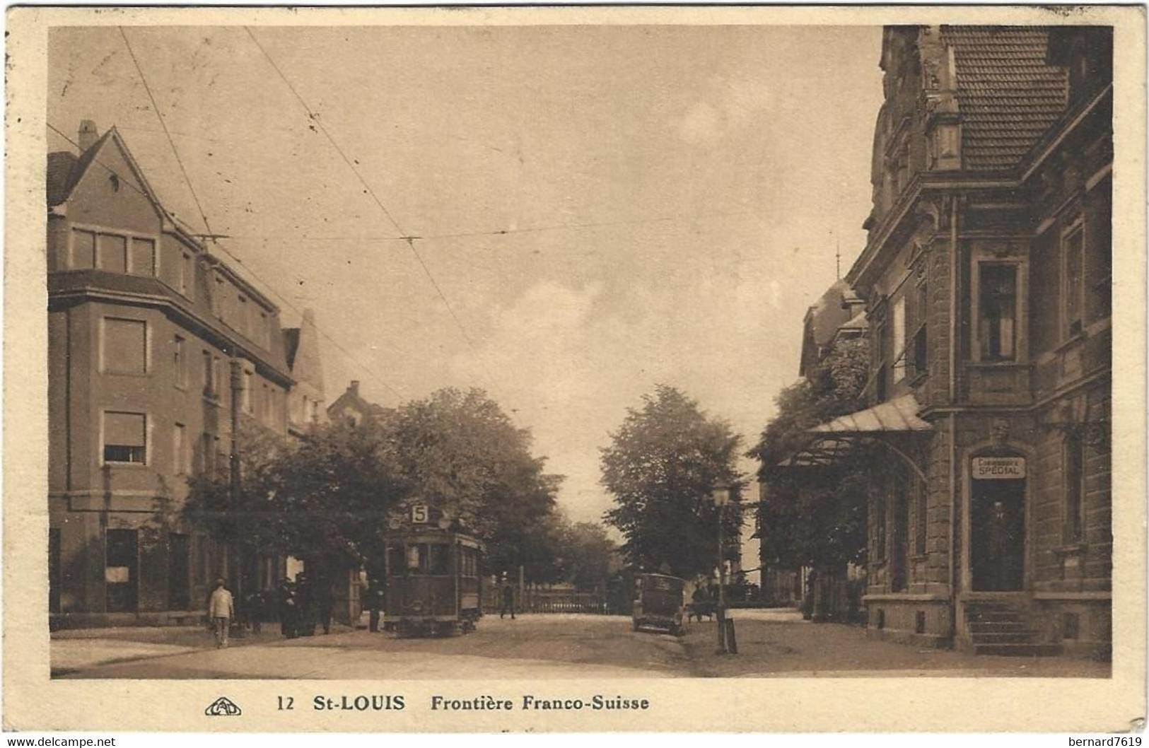 68    Saint  Louis -  Frontiere Franco Suisse - Saint Louis