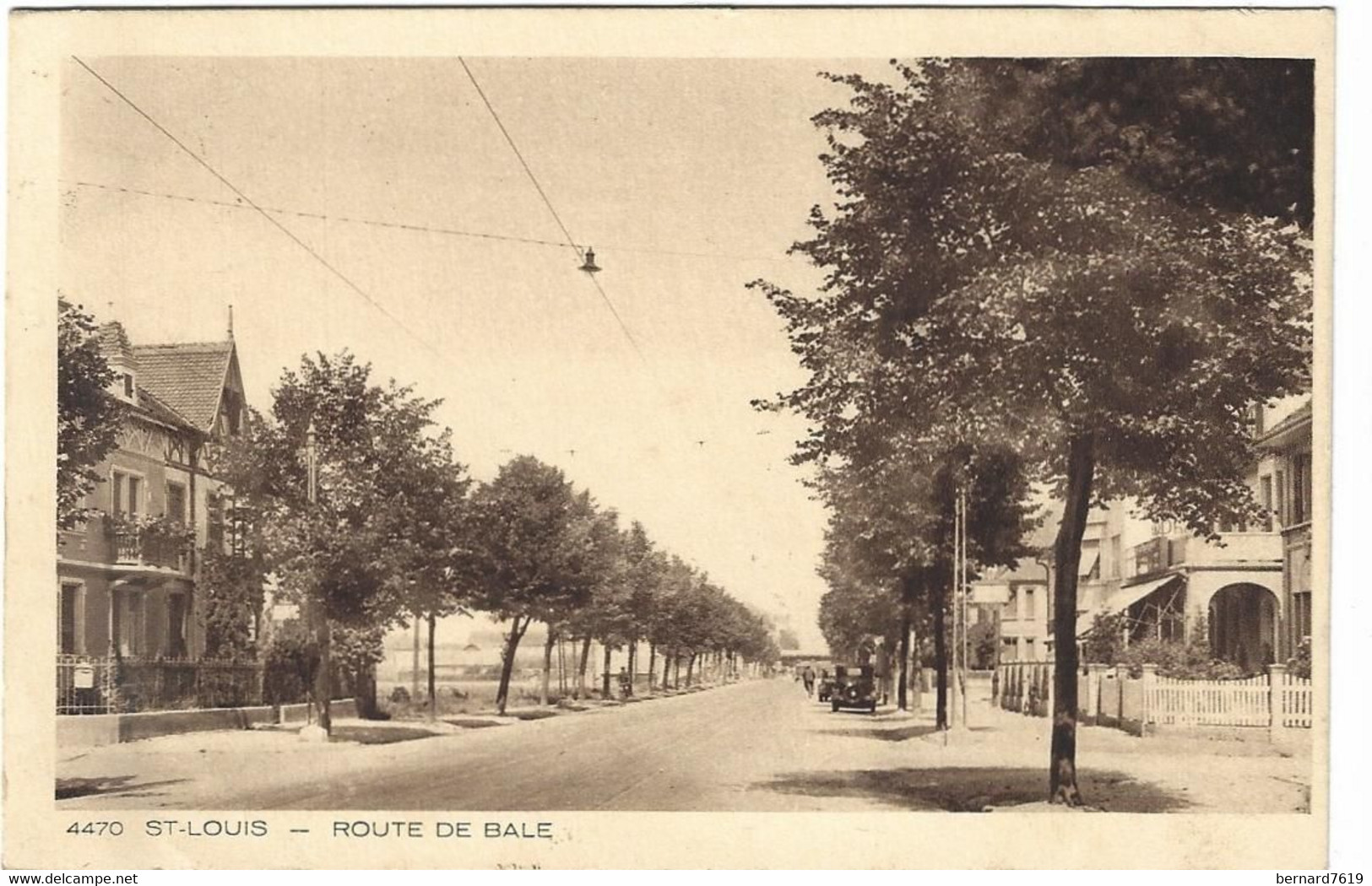 68    Saint  Louis -  Route De Bale - Saint Louis