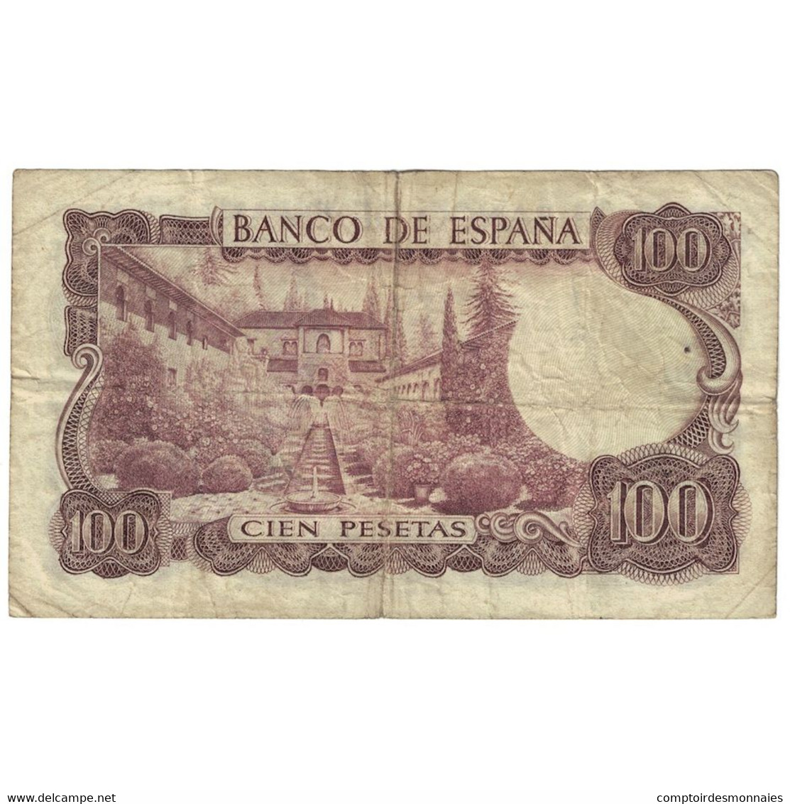 Billet, Espagne, 100 Pesetas, 1970 (1974), KM:152a, B+ - 100 Pesetas