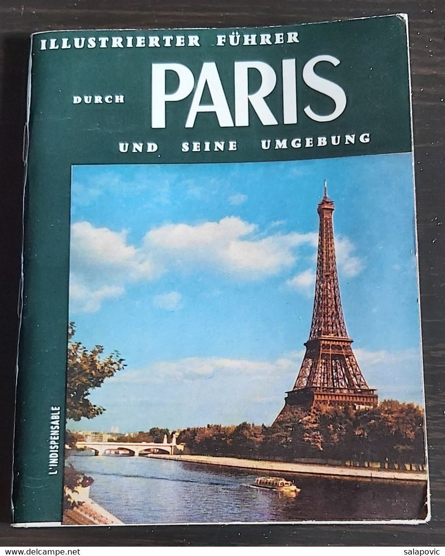 Illustrated Guide, Ilustrierter Führer Paris Und Seine Umgebung, Paris And Its Surroundings - Francia