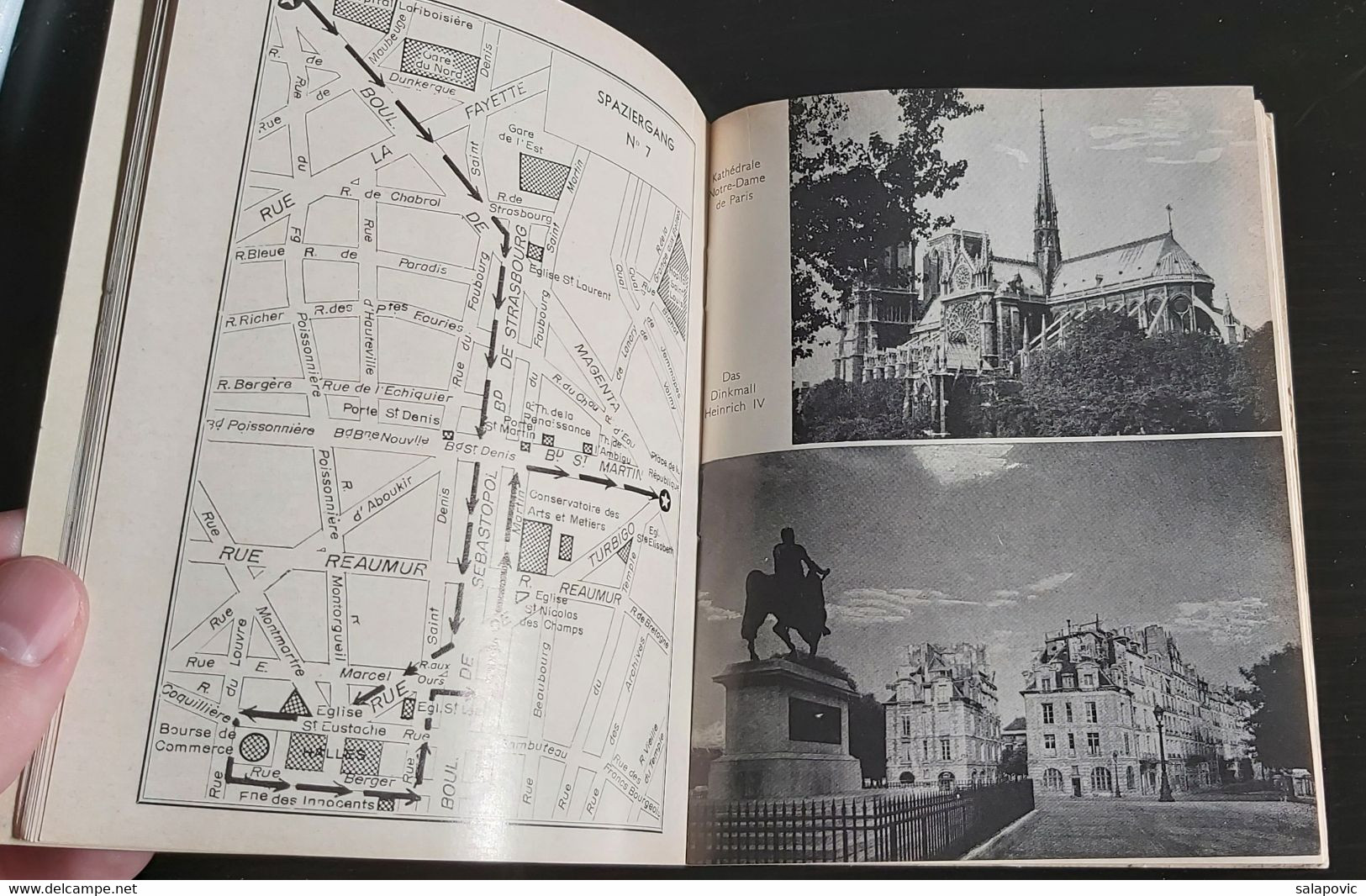 Illustrated guide, Ilustrierter führer Paris und Seine Umgebung, Paris and its surroundings