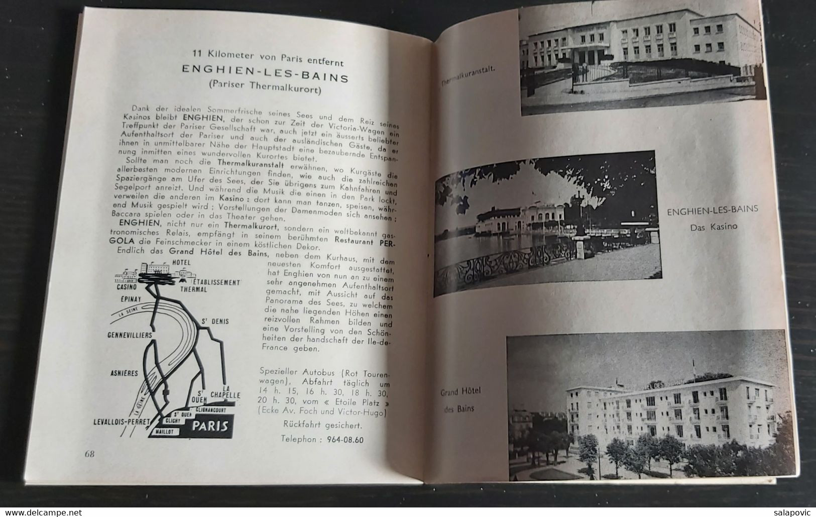 Illustrated guide, Ilustrierter führer Paris und Seine Umgebung, Paris and its surroundings