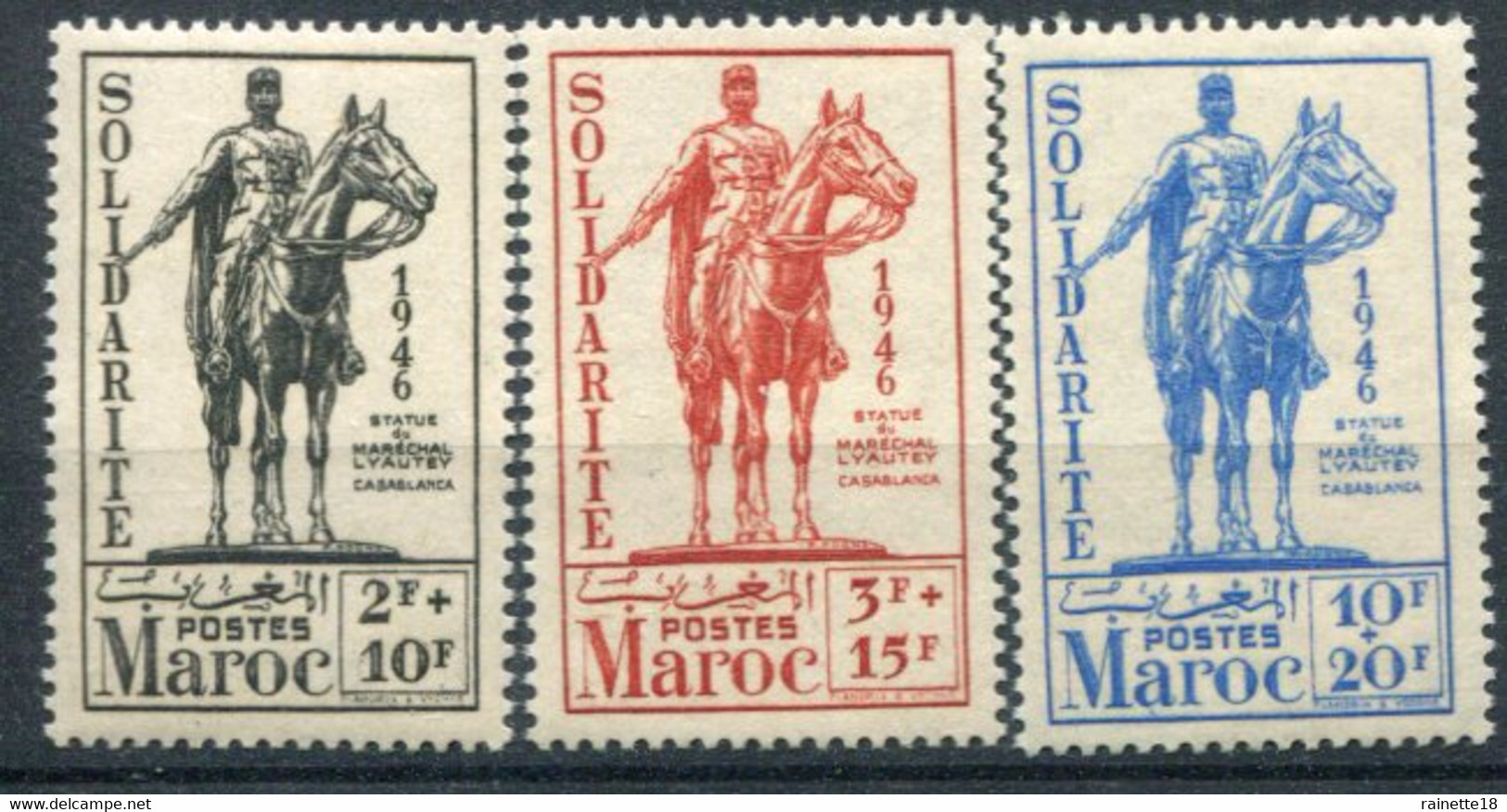 Maroc         241/243 ** - Unused Stamps