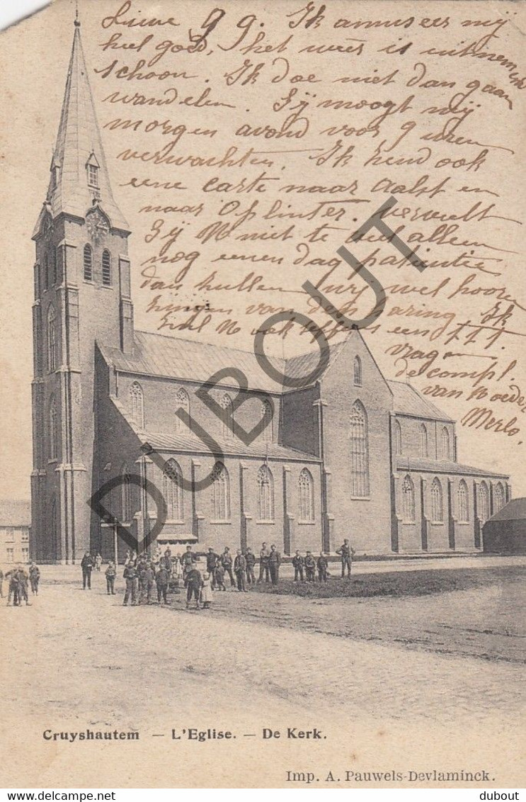 Postkaart/Carte Postale - KRUISHOUTEM - De Kerk  (C1646) - Kruishoutem