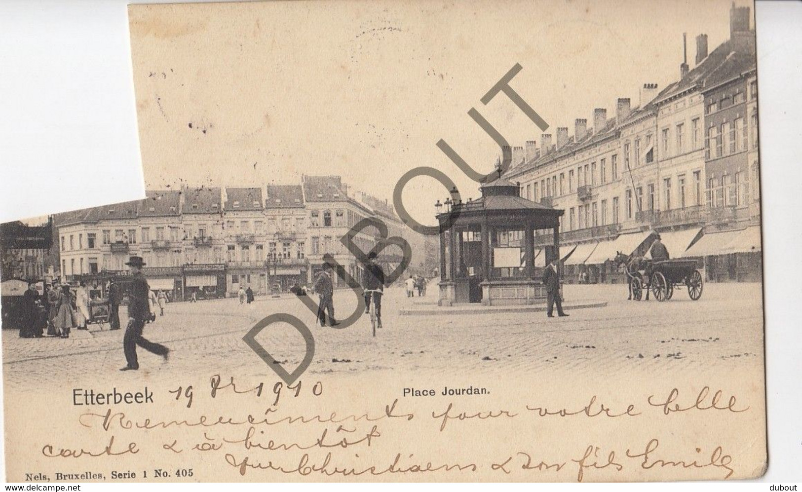 Postkaart/Carte Postale - ETTERBEEK - Place Jourdan  (C1641) - Etterbeek