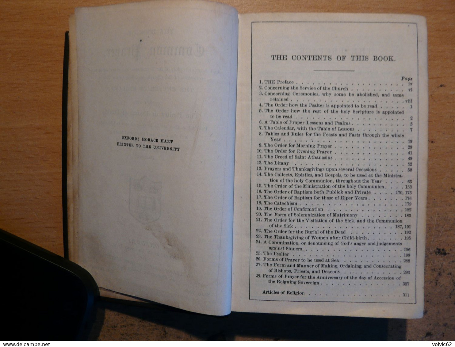 The Book Of Common Prayer 1662 Livre De La Prière Commune - Libros De Oraciones