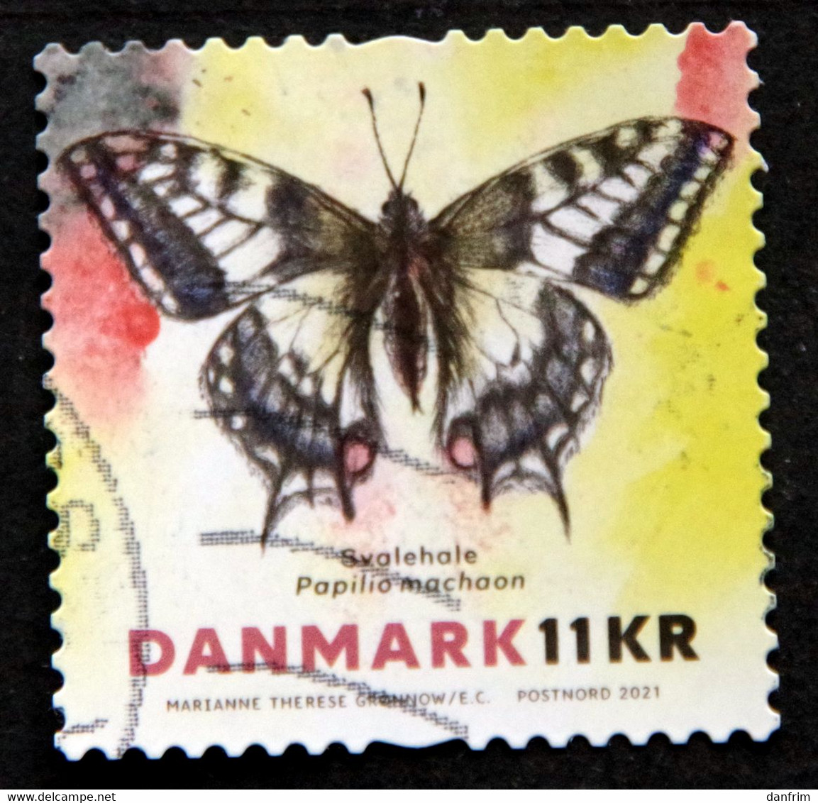 Denmark 2021 BUTTERFLIES Minr.     (lot G 502 ) - Oblitérés