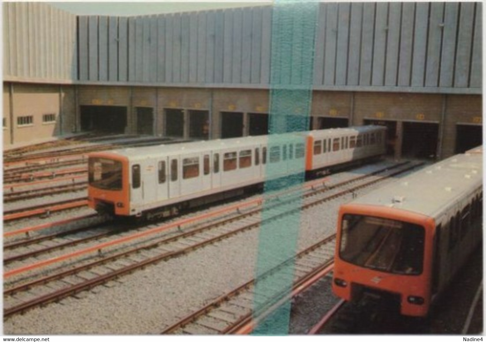 CP - PK - Metro - Subway - U-Bahn - Dépôt D'Auderghem - Métro