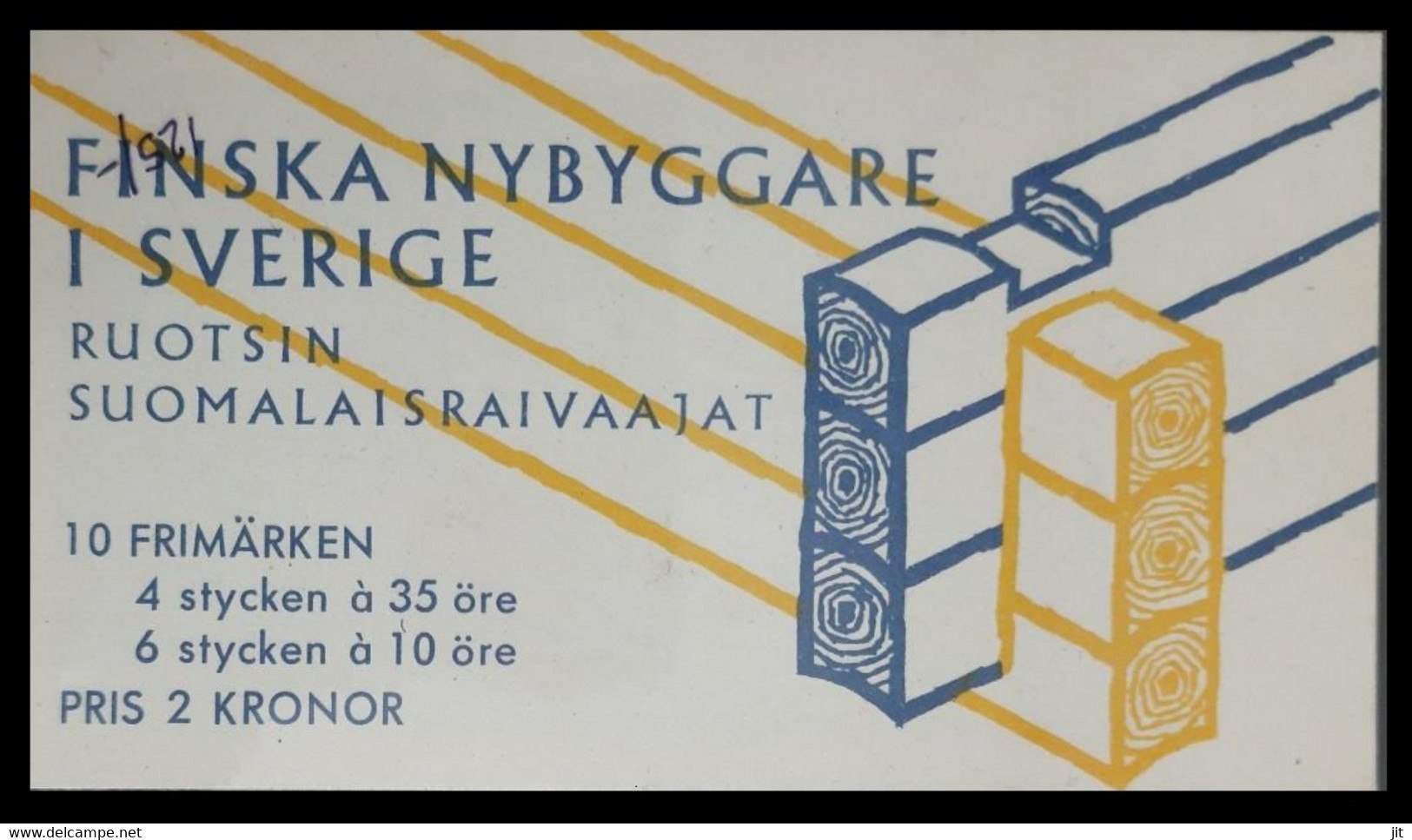 165. SWEDEN STAMP BOOKLET  . MNH - Sin Clasificación