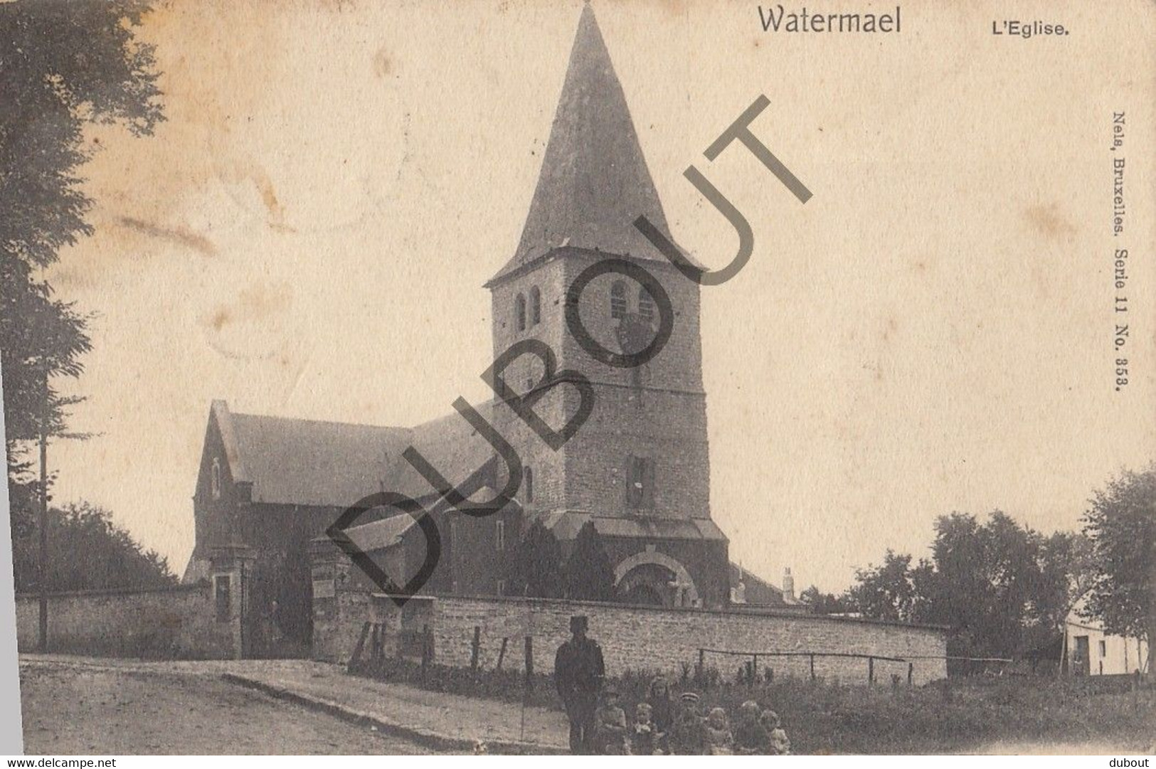 Postkaart/Carte Postale - WATERMAAL - L'Eglise  (C1593) - Watermaal-Bosvoorde - Watermael-Boitsfort