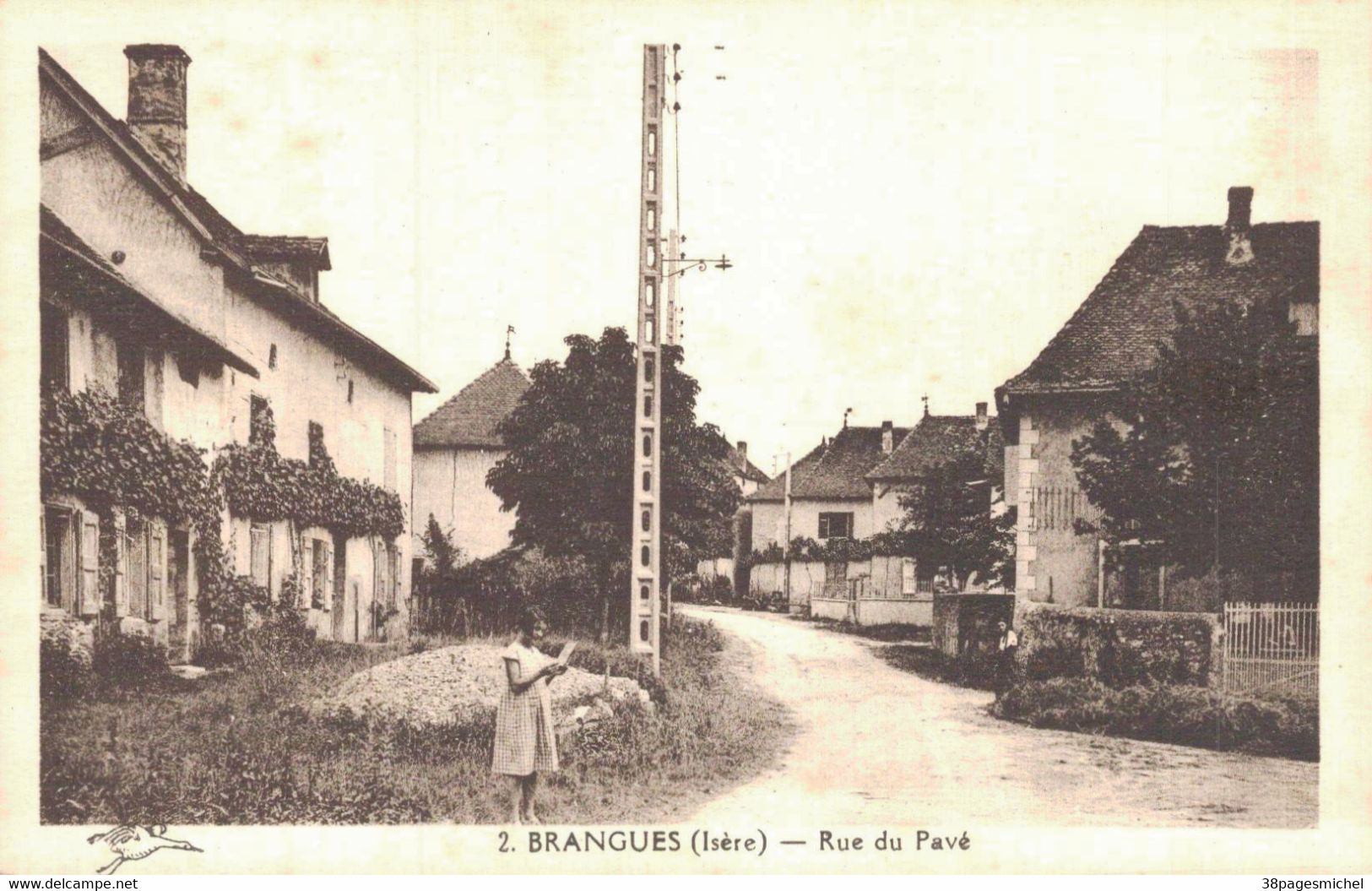 I1301 - BRANGUES - D38 - Rue Du Pavé - Brangues