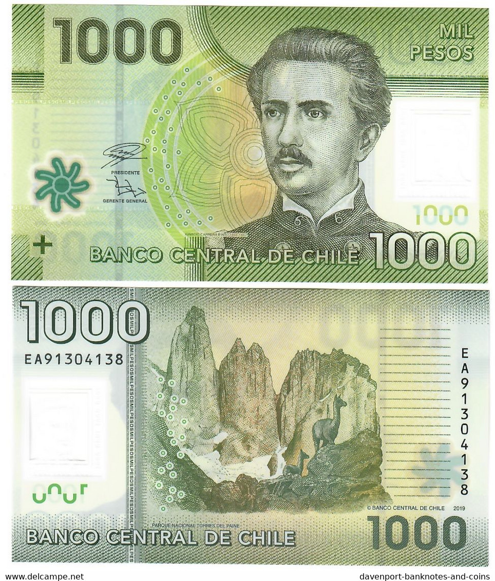 Chile 1000 Pesos 2019 UNC - Chile