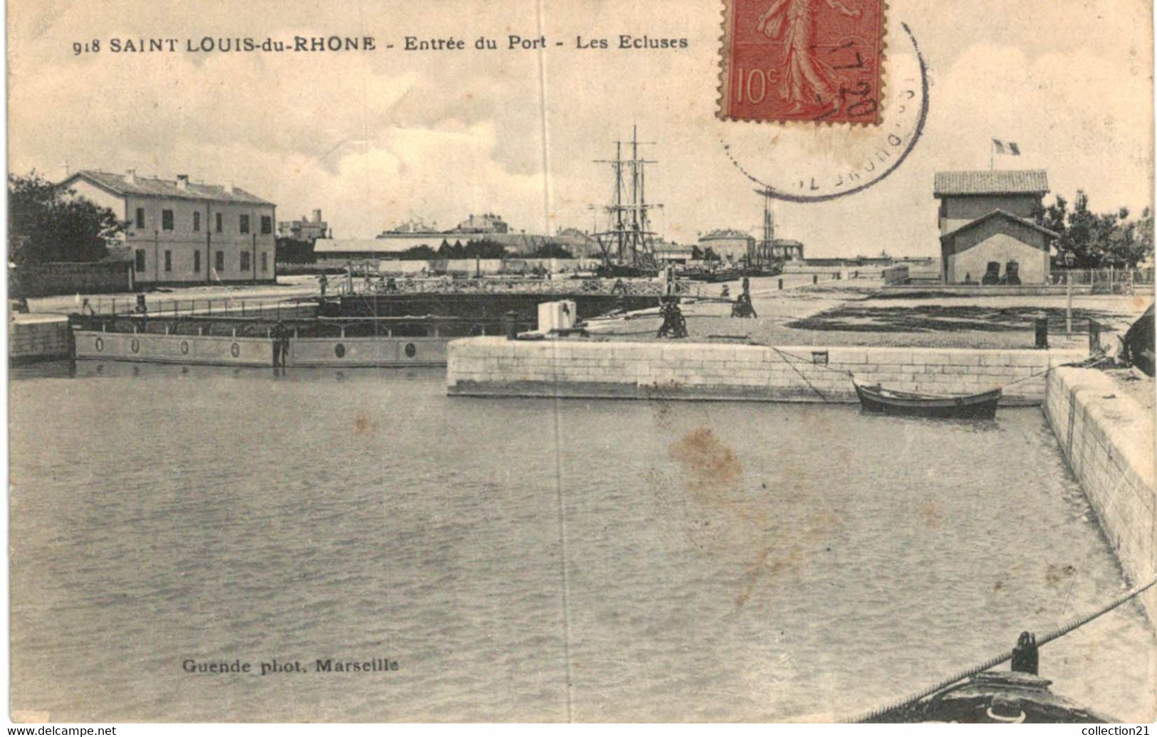 SAINT LOUIS DU RHONE .... ENTREE DU PORT - Saint-Louis-du-Rhône