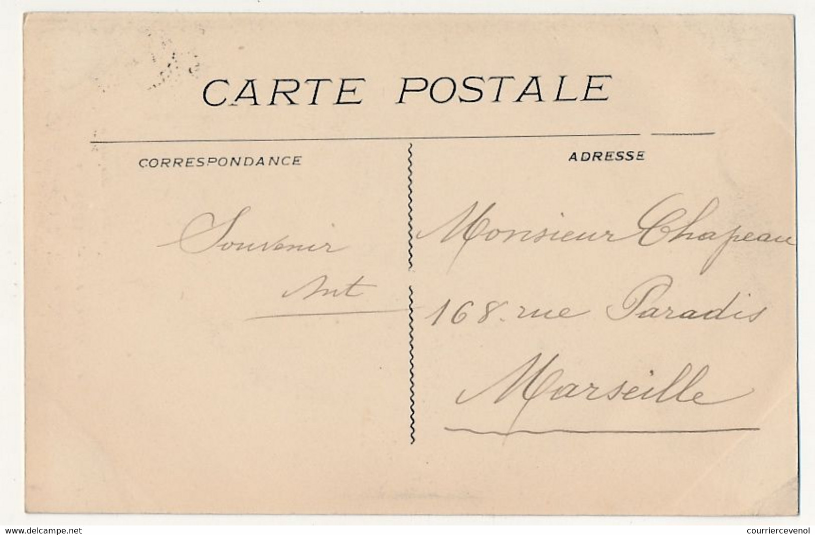 CPA -LAMBESC (B Du R) - Tremblement De Terre - 11 Juin 1909 - Une Vieille Rue - Lambesc