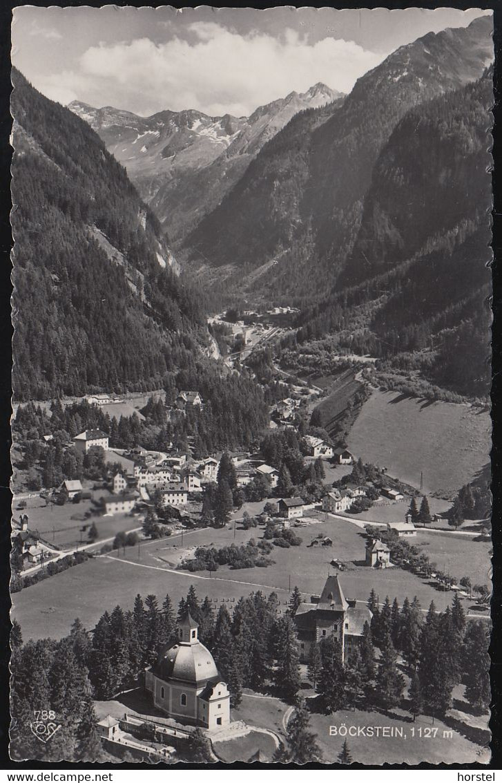 Austria - 5645 Böckstein - Gegen Anlauttal  Und Hohe Tauern (50er Jahre Echt Foto) - Böckstein