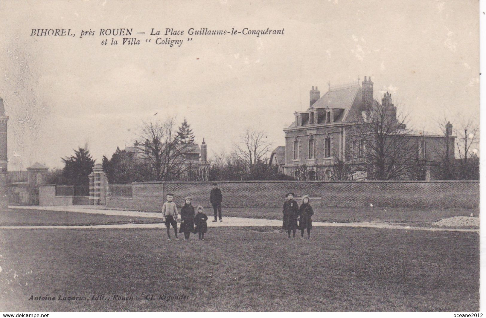 76 Bihorel . La Place Guillaume Le Conquerant Et La Villa Coligny - Bihorel