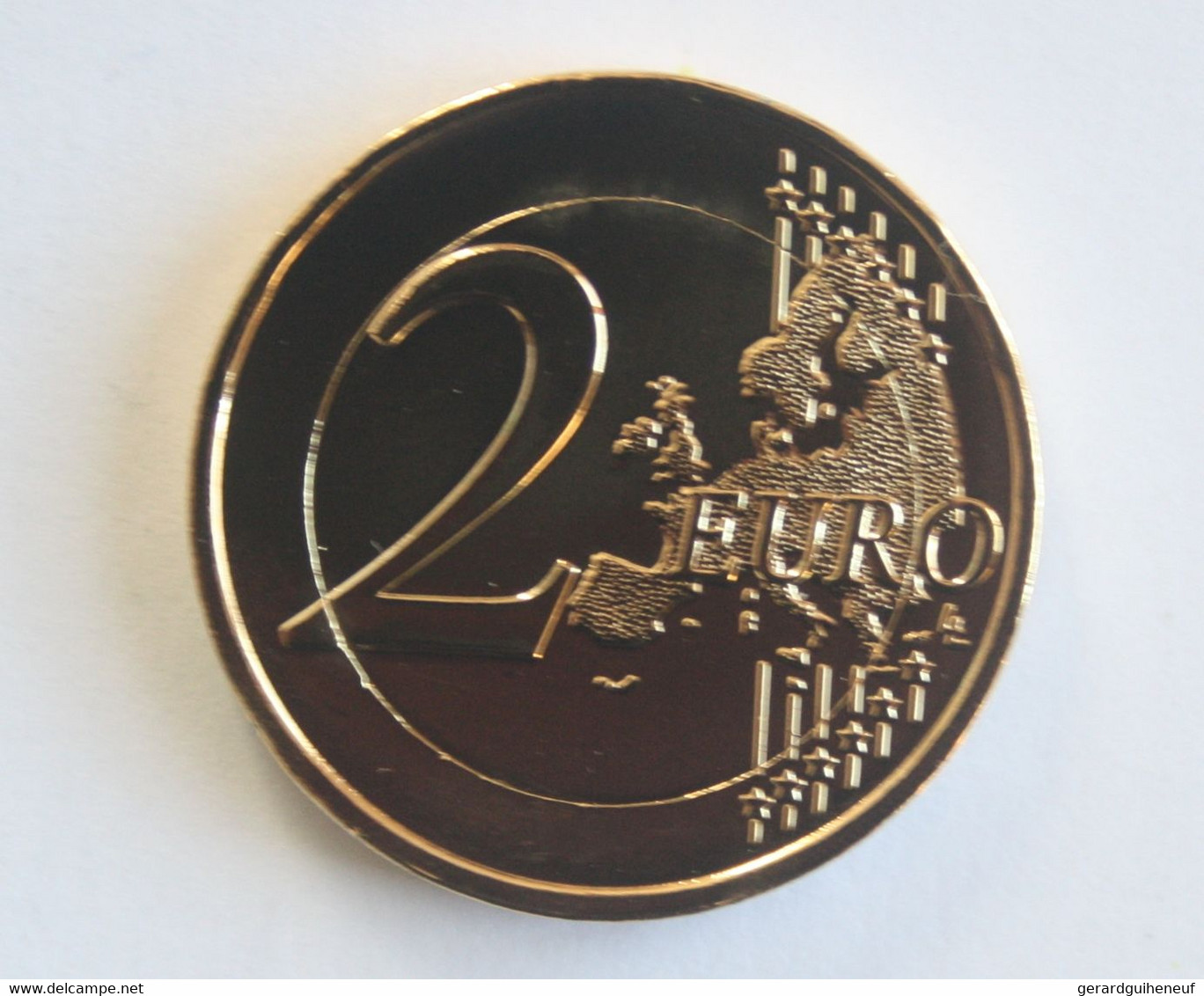 MONACO : 2 Euros Commémoratifs 2013 (OR Fin 24 Carats) - Monaco