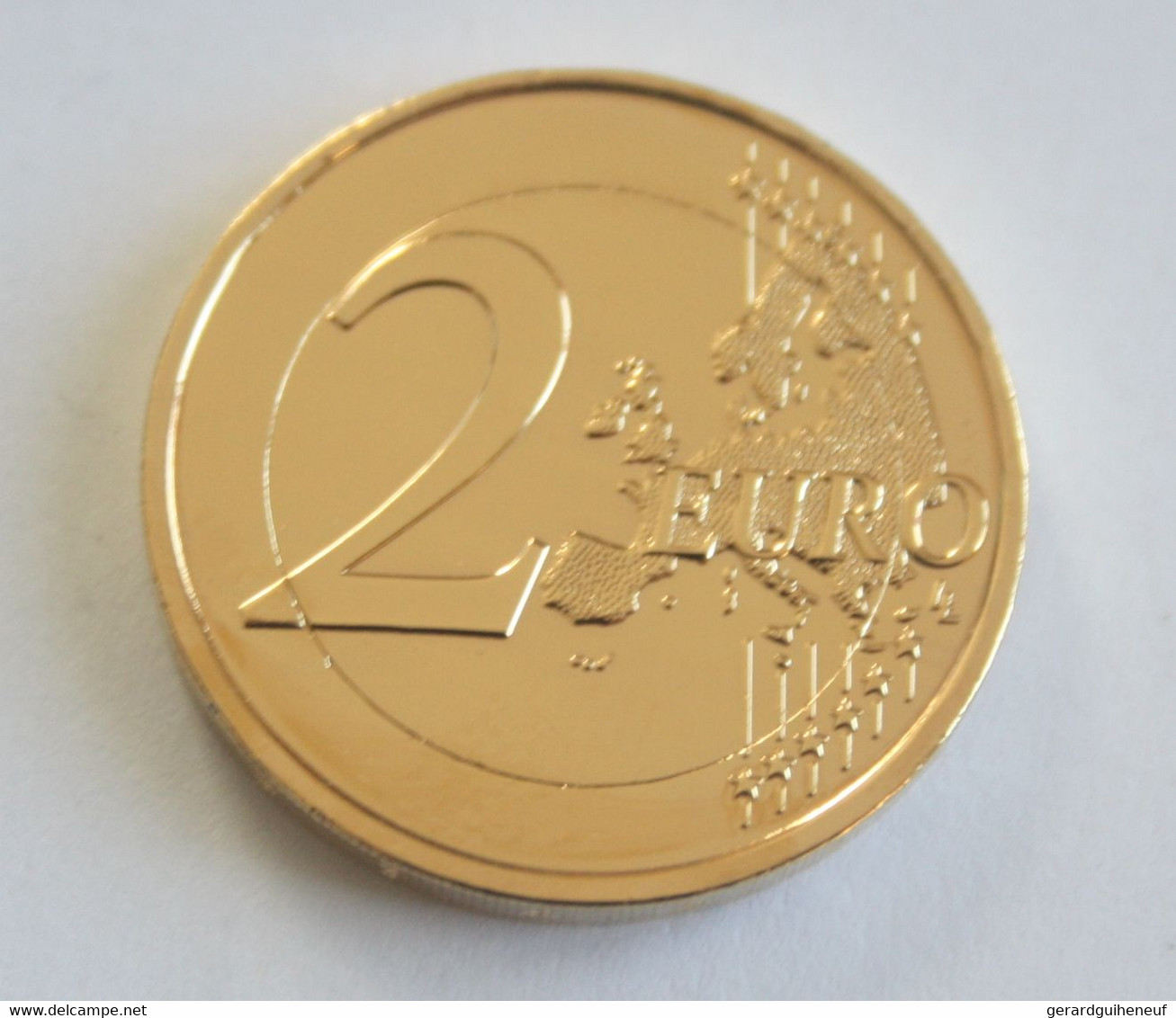 MONACO : 2 Euros Commémoratifs 2013 (OR Fin 24 Carats) - Monaco