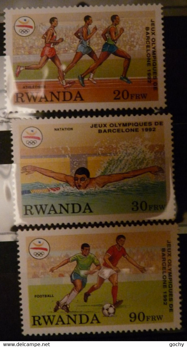 RWANDA : 1993 :   N° 1396 / 1398  **     - Cat.: 40€ - Nuevos