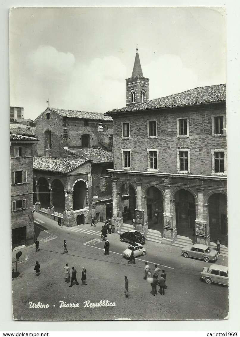 URBINO - PIAZZA REPUBBLICA - NV FG - Urbino