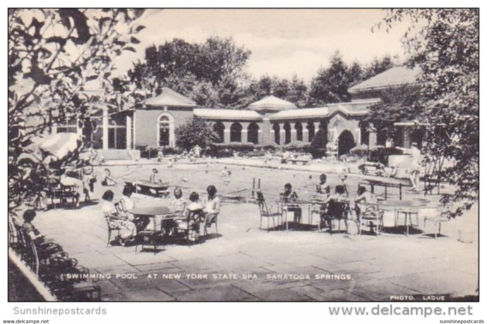 Swimming Pool At New York State Spa Saratoga Springs New York - Saratoga Springs