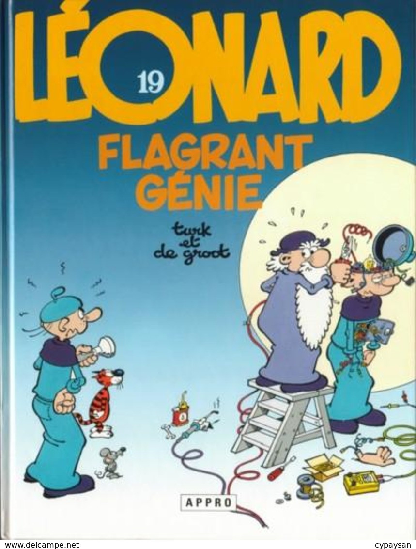 Léonard T 19 Flagrant Génie EO BE Appro 11/1990 De Groot Turk  (BI1) - Léonard