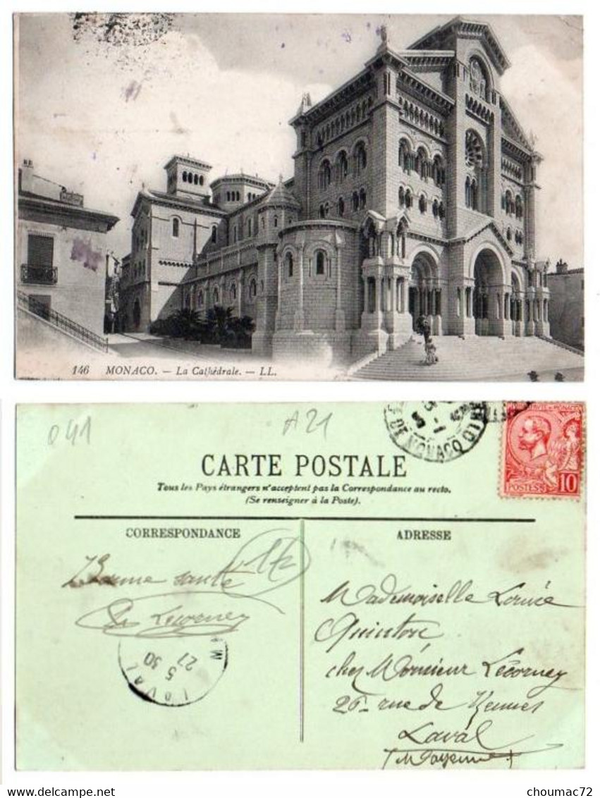 (Monaco) 041, LL 146, La Cathédrale - Cathédrale Notre-Dame-Immaculée