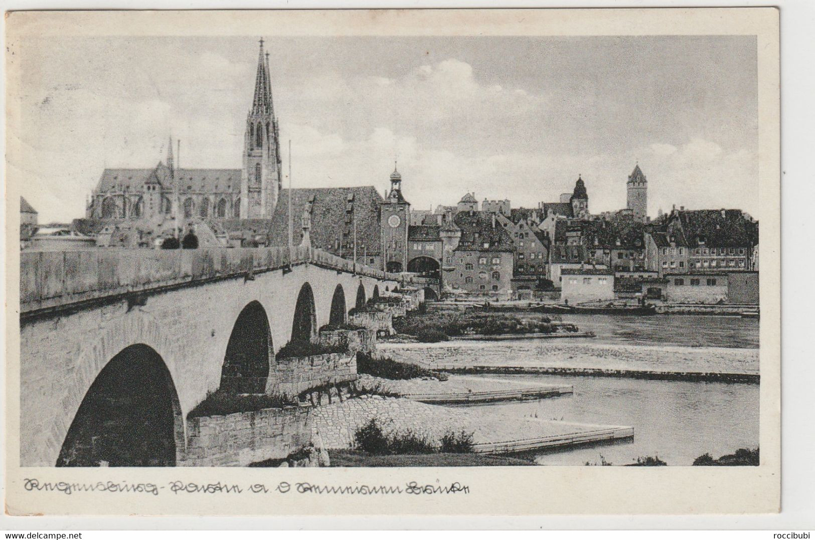 Regensburg Mit Stein. Brücke - Regensburg