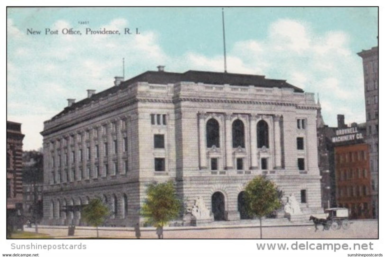 Rhode Island Providence New Post Office - Providence