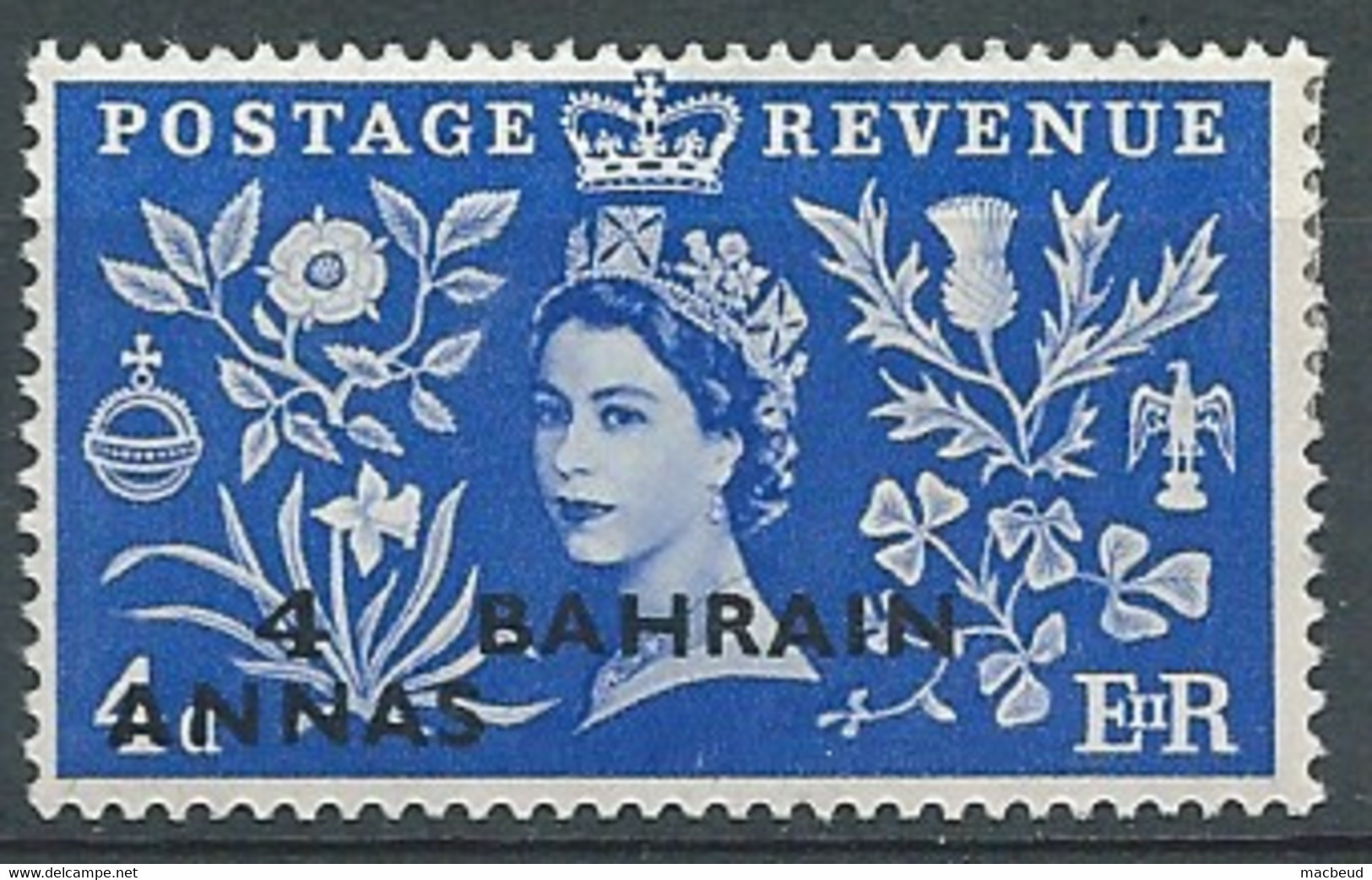 Bahrain  - Bahrein - Yvert N°   82 A  *  -  Bip 7324 - Bahreïn (1965-...)