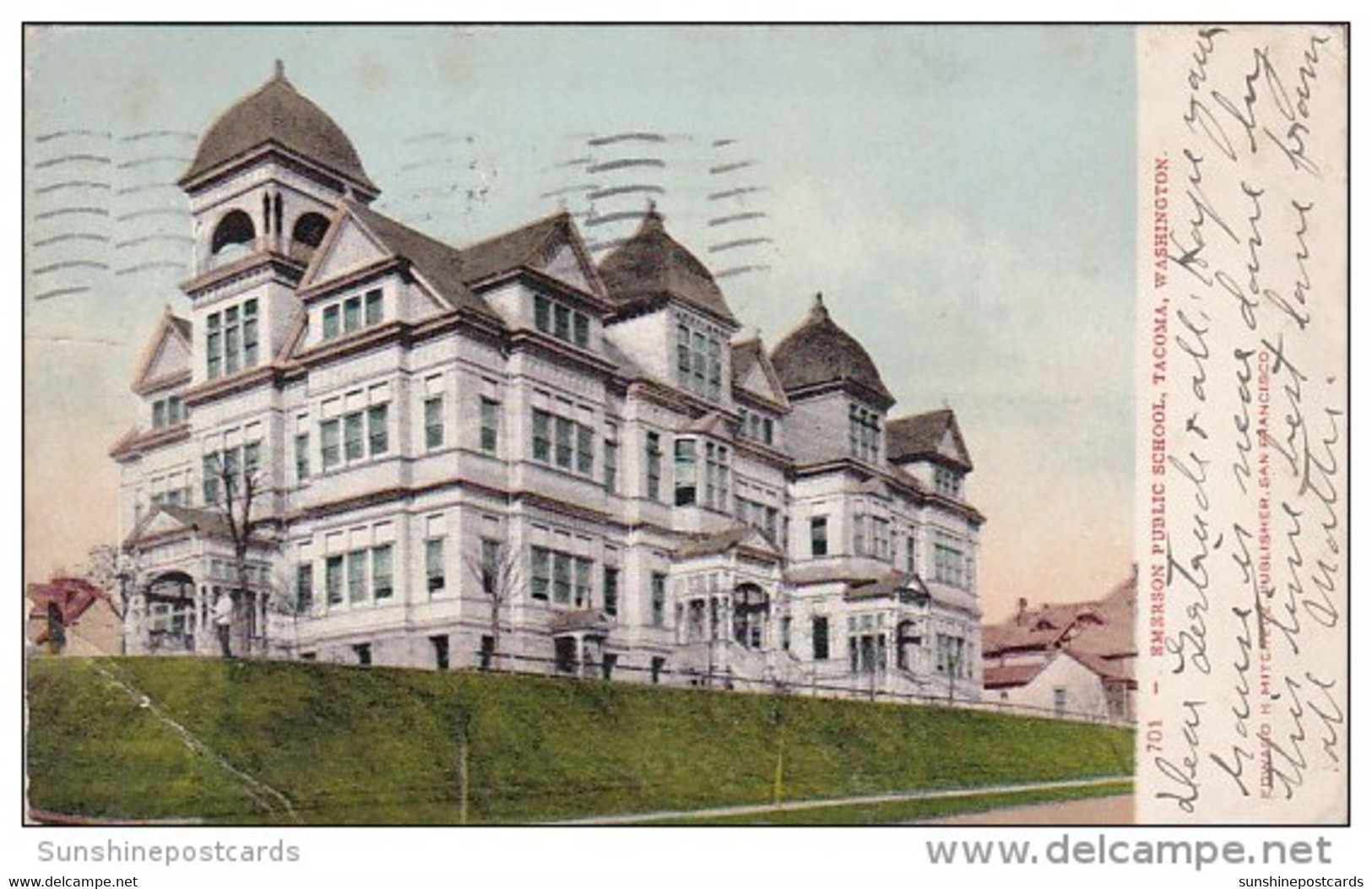 Emerson Public School Tacoma Washington 1911 - Tacoma