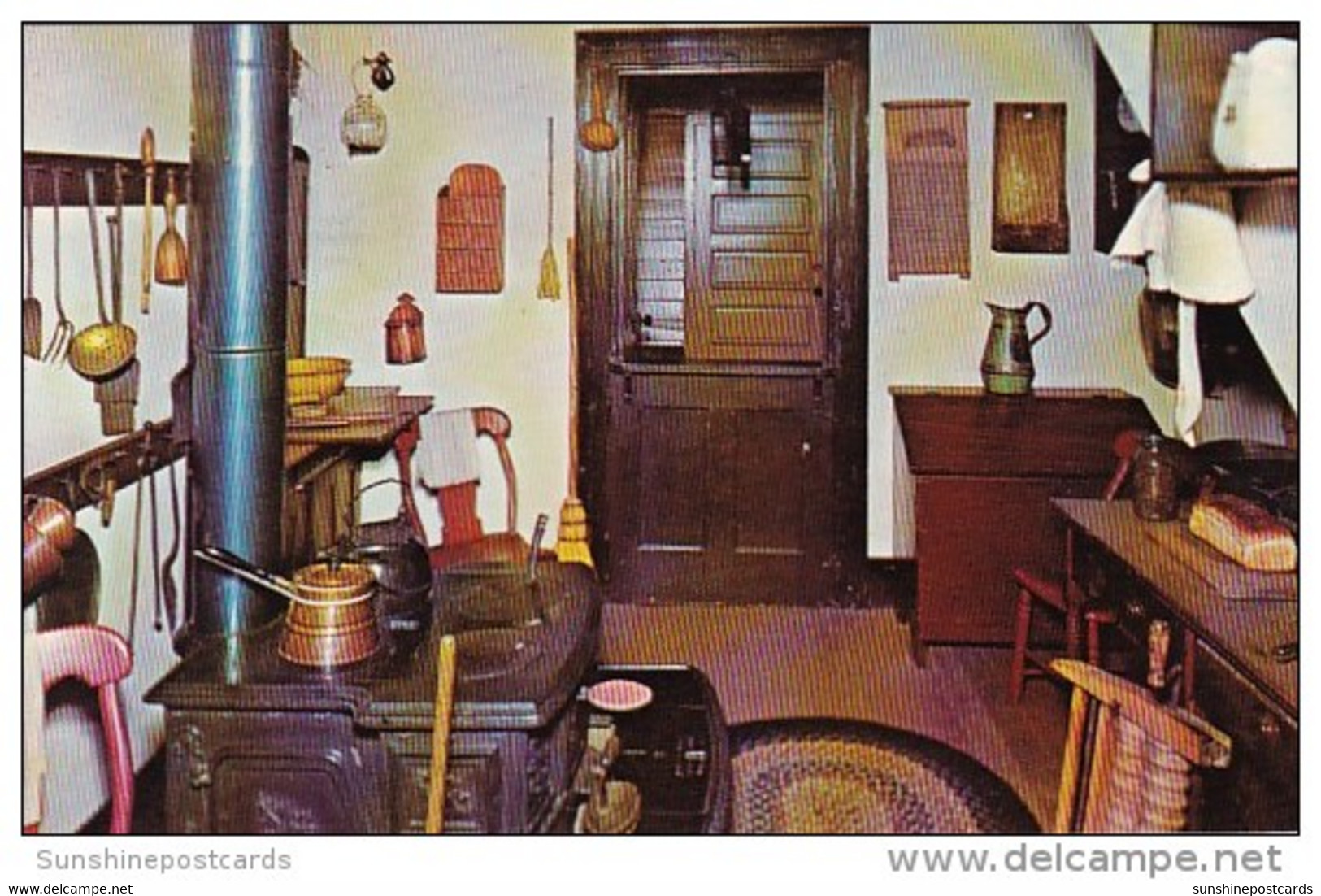 Kitchen Abraham Lincoln's Home Springfield Illinois 1975 - Springfield – Illinois