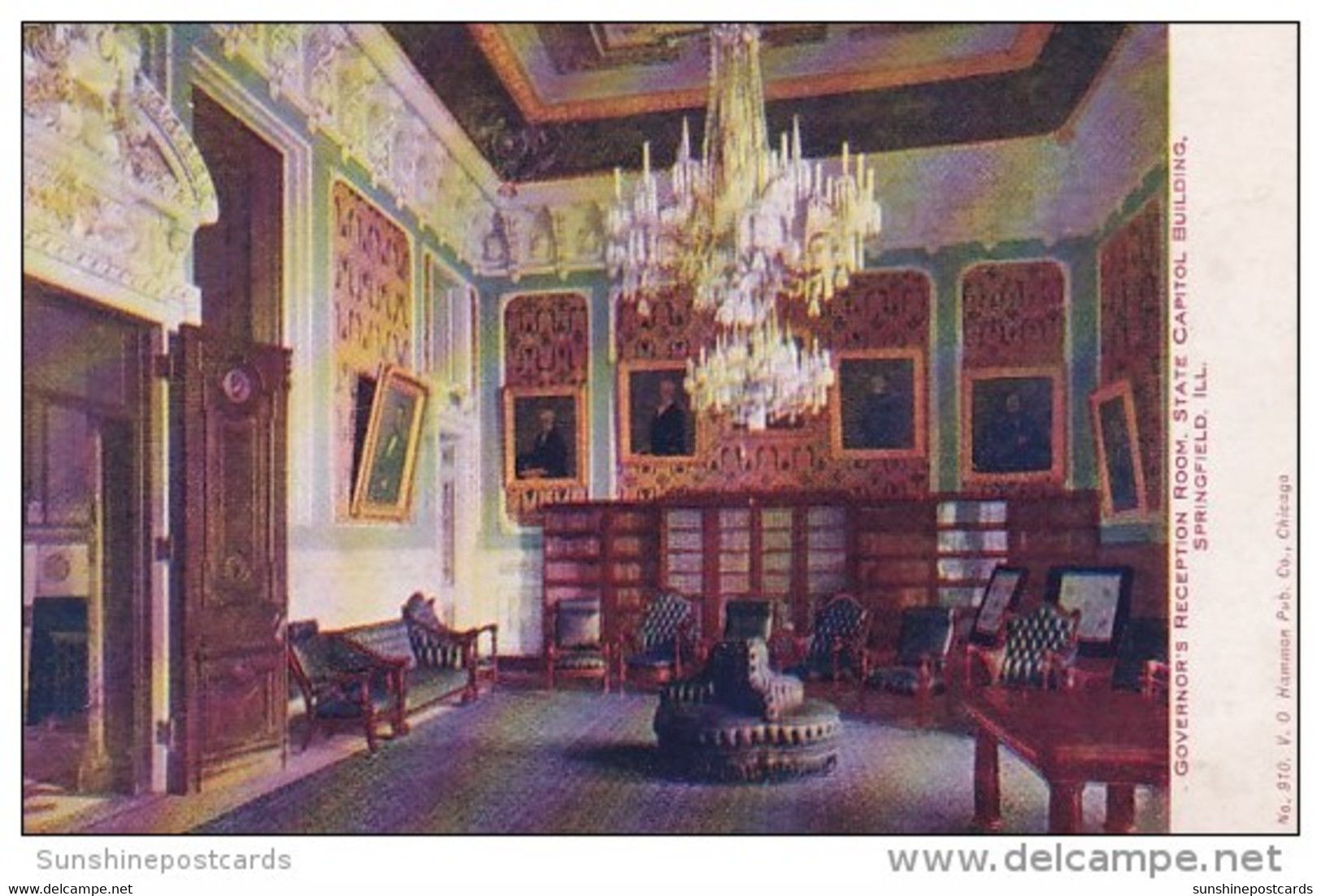 Governor's Reception Room State Capitol Building Springfield Illinois - Springfield – Illinois