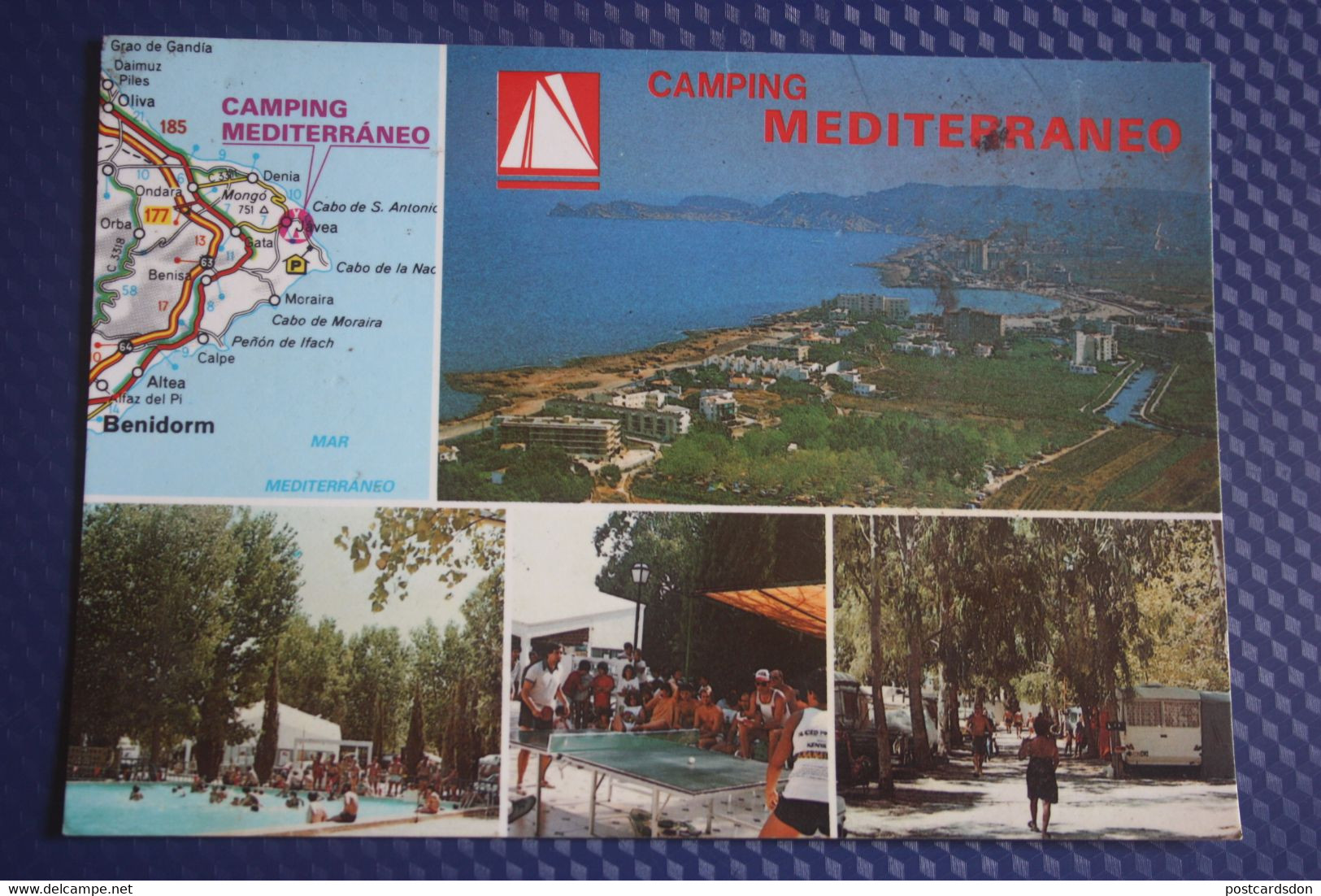 Camping Mediterraneo - Ping Pong - 1970s - Table Tennis - Table Tennis