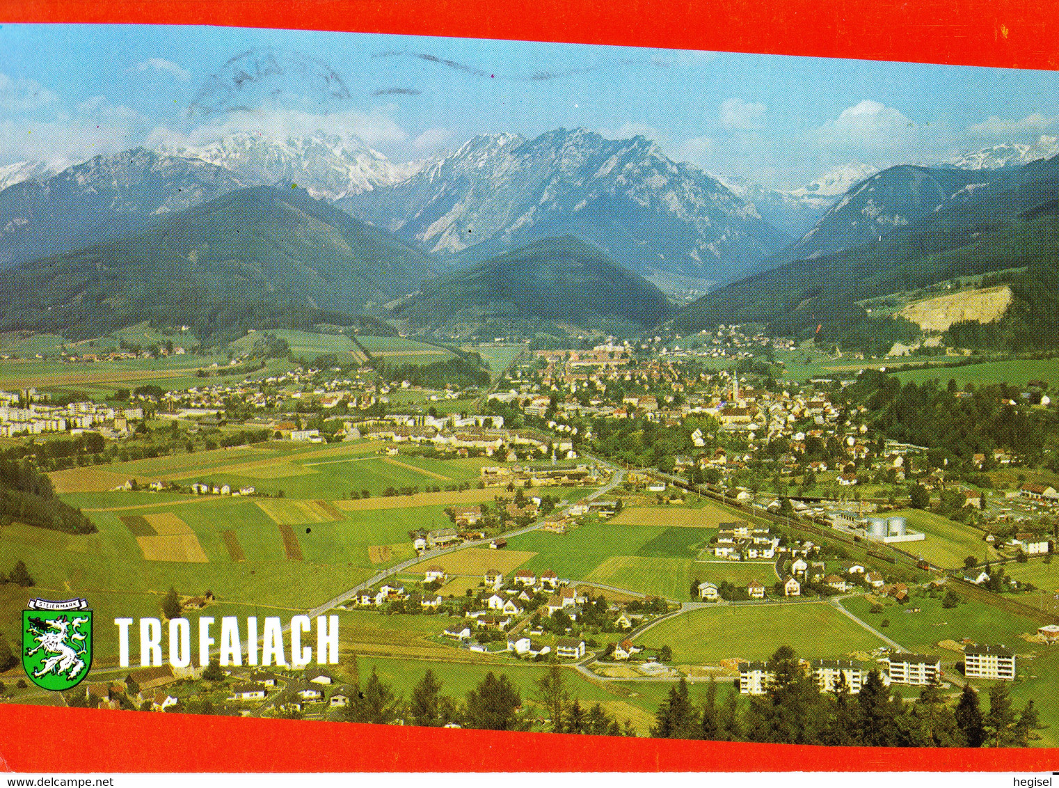 1988, Trofaiach, Ansicht Gegen Reichenstein, Luftaufnahme - Trofaiach