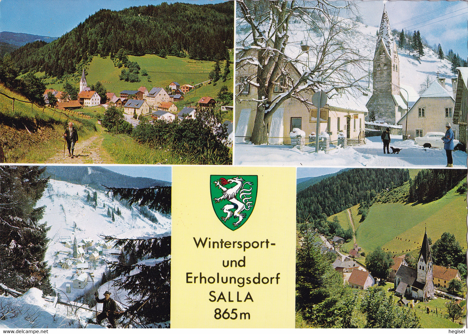 1969, Österreich, Salla,  Wintersport - Und Erholungsdorf, West - Steiermark - Maria Lankowitz