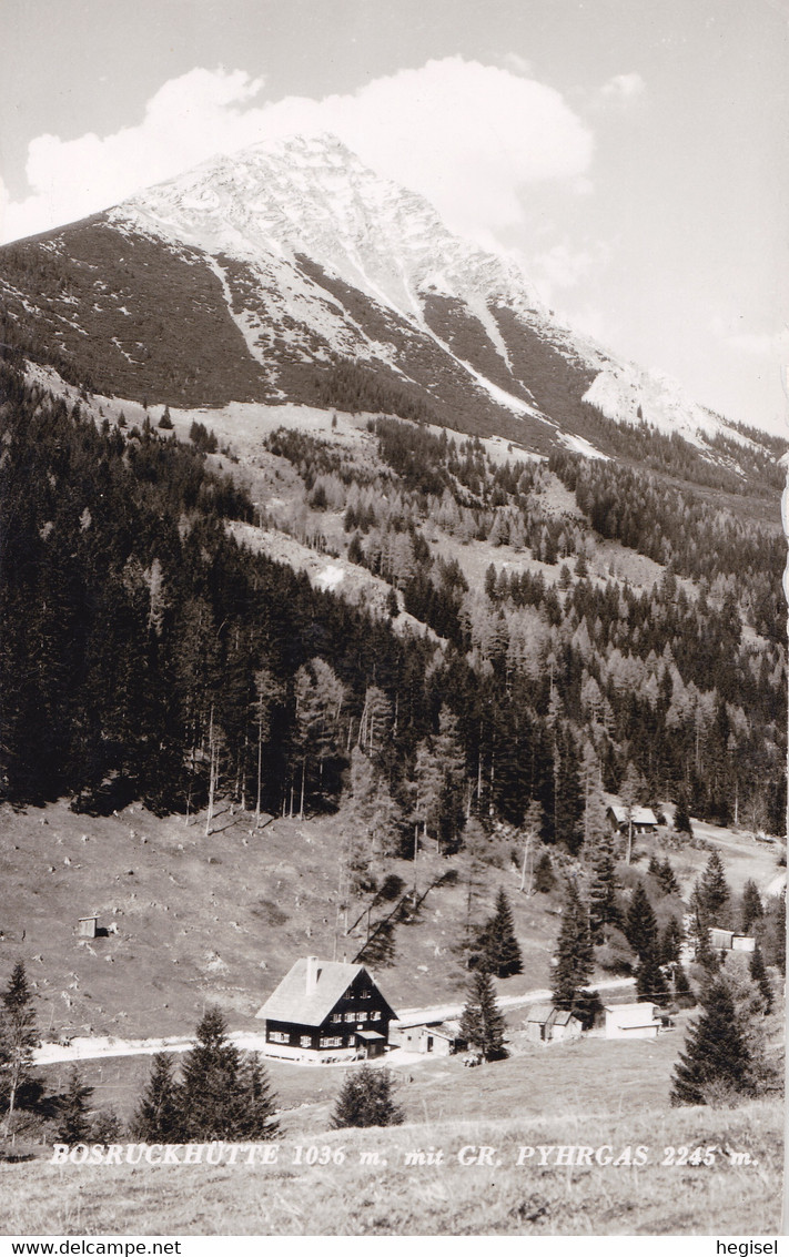 1964, Österreich, Spital/a. Pyhrn, Bosruckhütte Mit Gr. Pyhrgas, Oberösterreich - Spital Am Phyrn