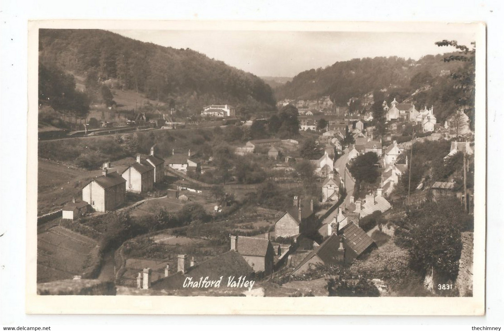 RP Chalford Valley Used With Stamp 1950's Gloucestershire Postcard - Altri & Non Classificati