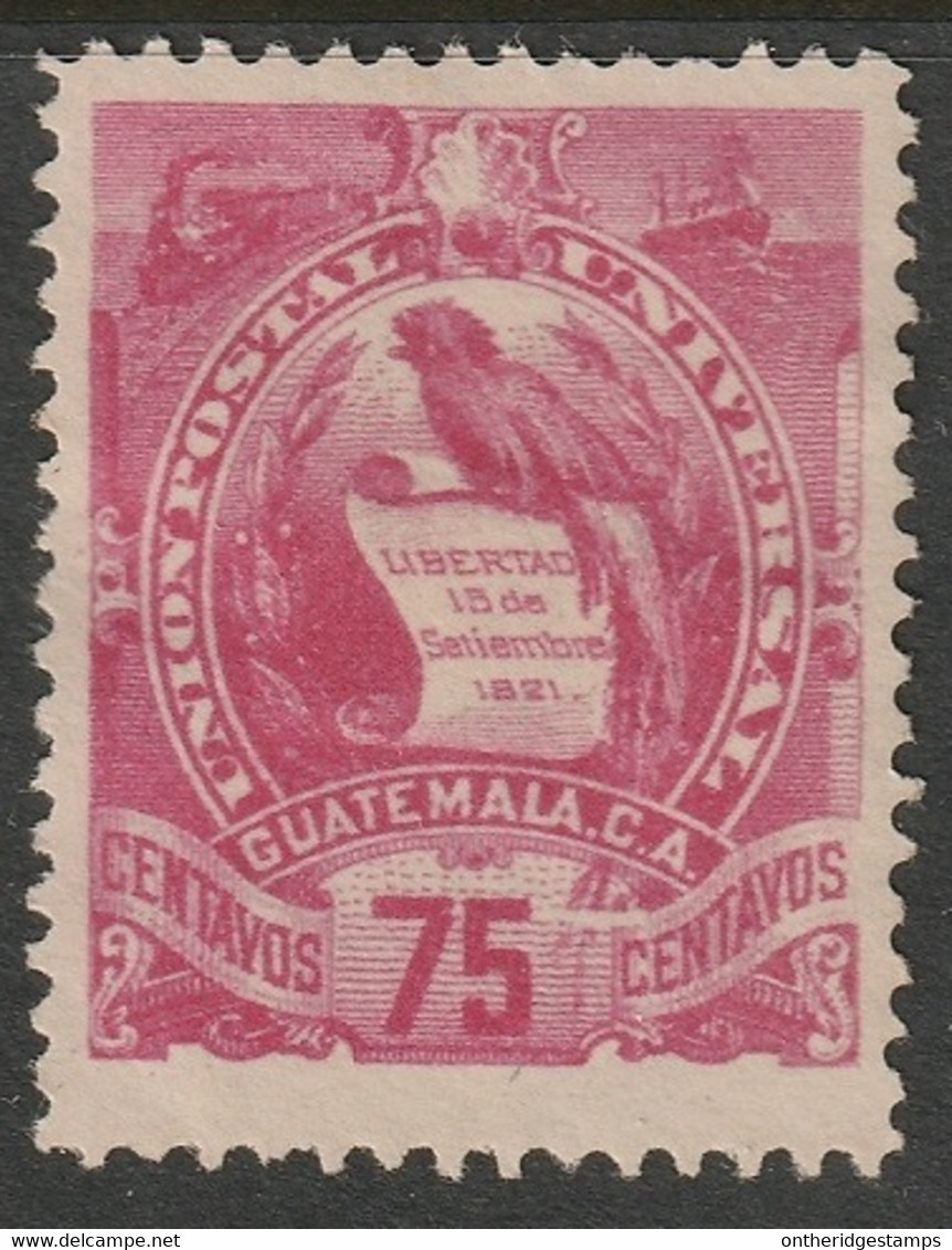 Guatemala 1886 Sc 38 Yt 39 MNG(*) - Guatemala