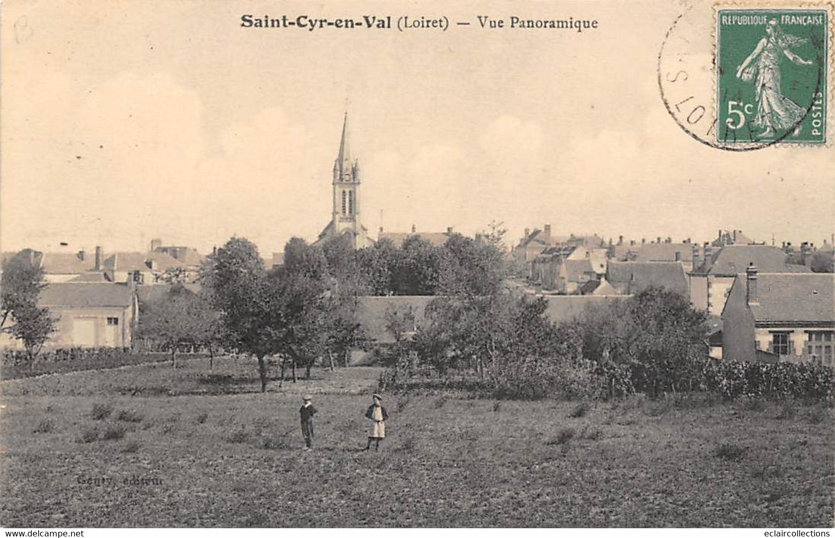 Saint-Cyr-en-Val        45        Vue  Panoramique            (voir Scan) - Andere & Zonder Classificatie