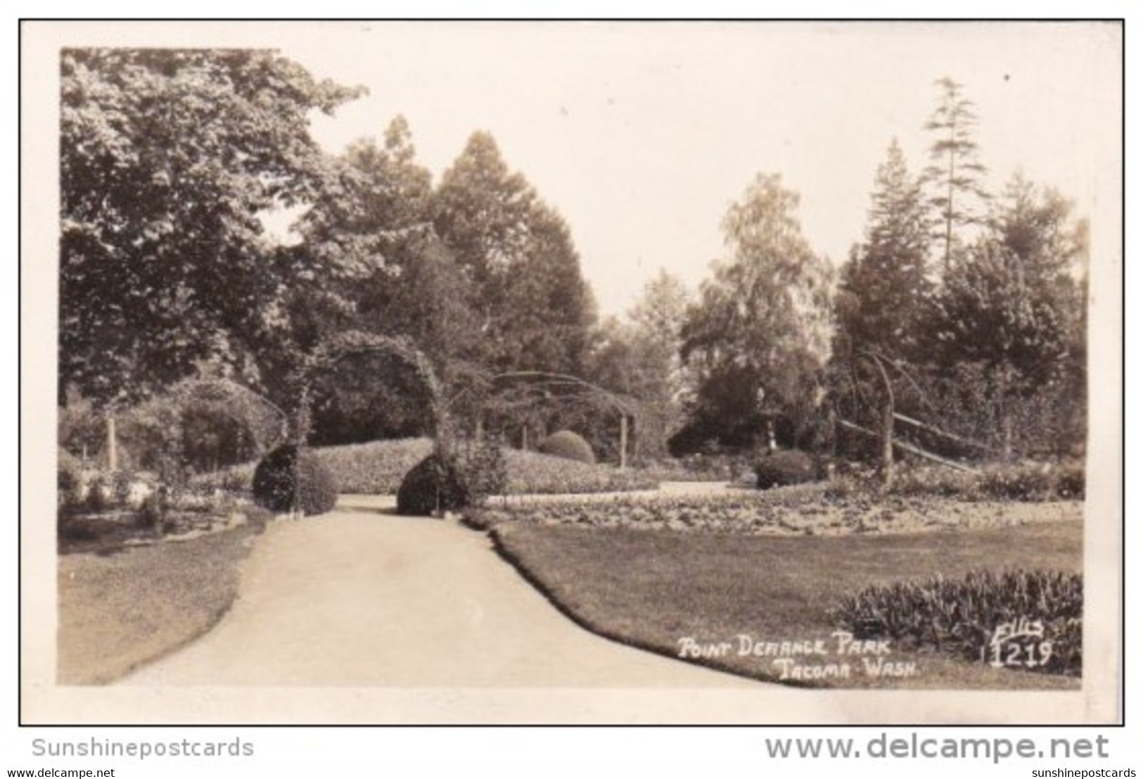 Point Defiance Park Tacoma Washington Real Photo - Tacoma