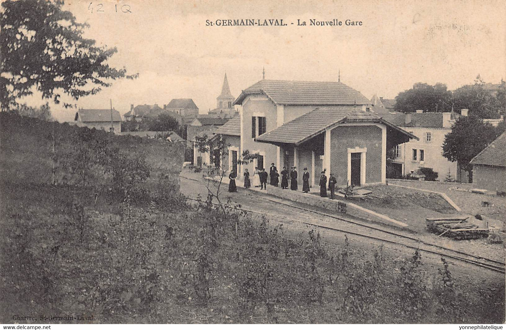 42 - LOIRE - SAINT-GERMAIN-LAVAL - 10215 - La Nouvelle Gare - - Saint Germain Laval