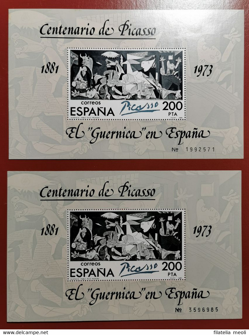 SPAGNA 1973 PICASSO GUERNICA - Blocs & Hojas