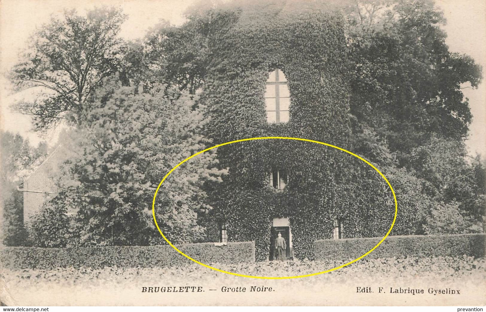 BRUGELETTE - Grotte Noire  - Carte Circulé En 1913 - Brugelette