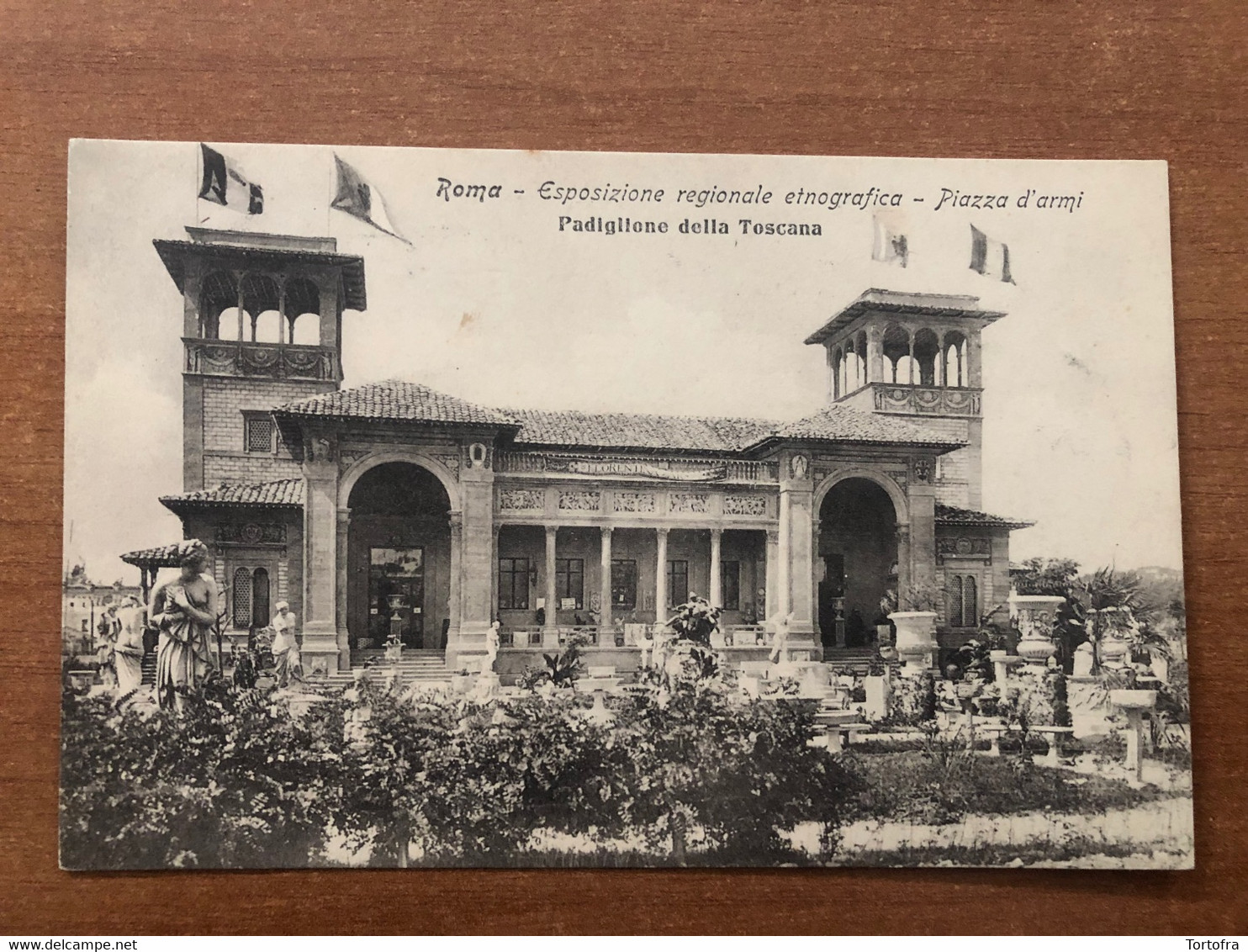 ROMA ESPOSIZIONE REGIONALE ETNOGRAFICA PIAZZA D’ARMI PADIGLIONE DELLA TOSCANA 1911 - Mostre, Esposizioni