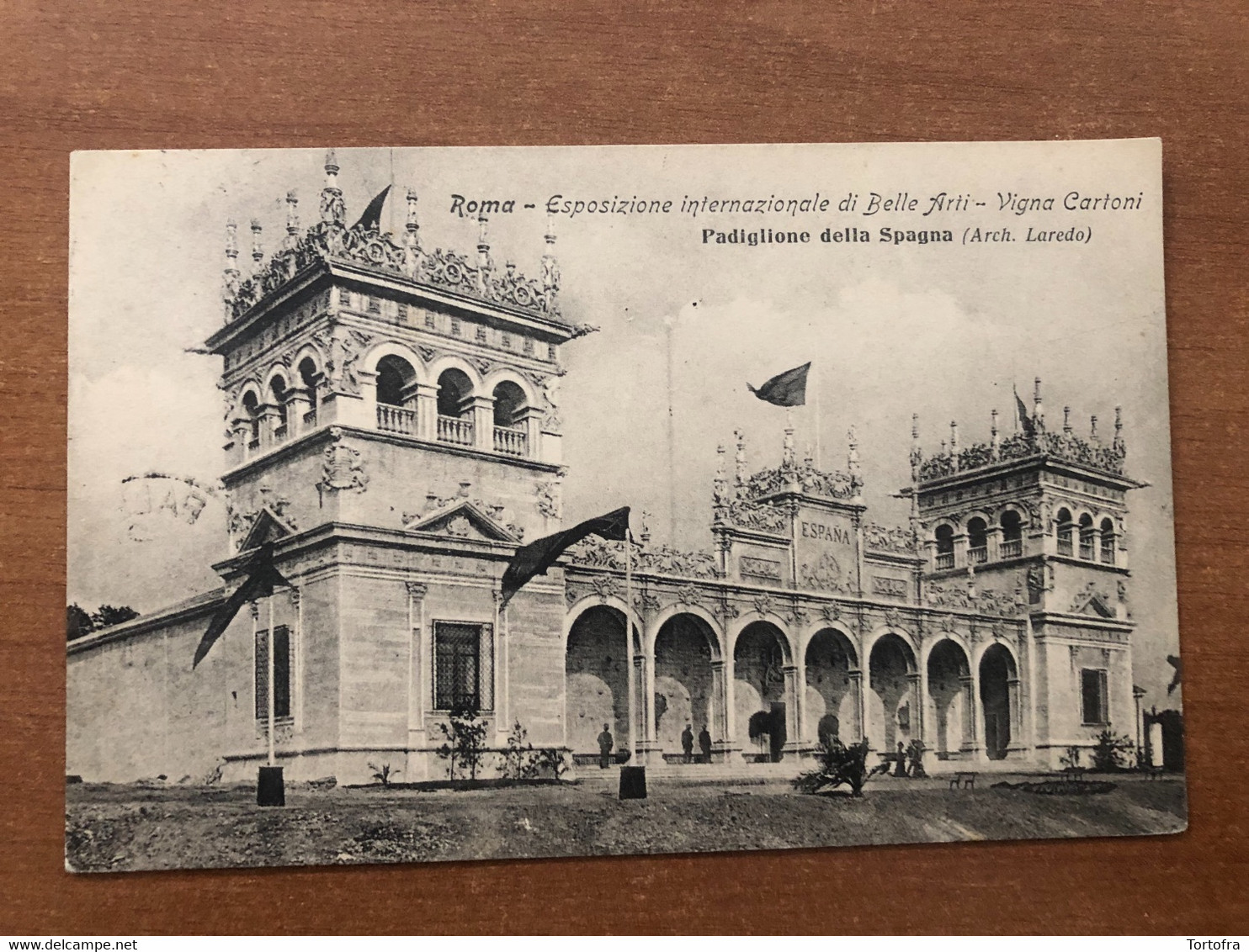 ROMA ESPOSIZIONE INTERNAZIONALE DI BELLE ARTI VIGNA CARTONI PADIGLIONE DELLA SPAGNA 1911 - Mostre, Esposizioni