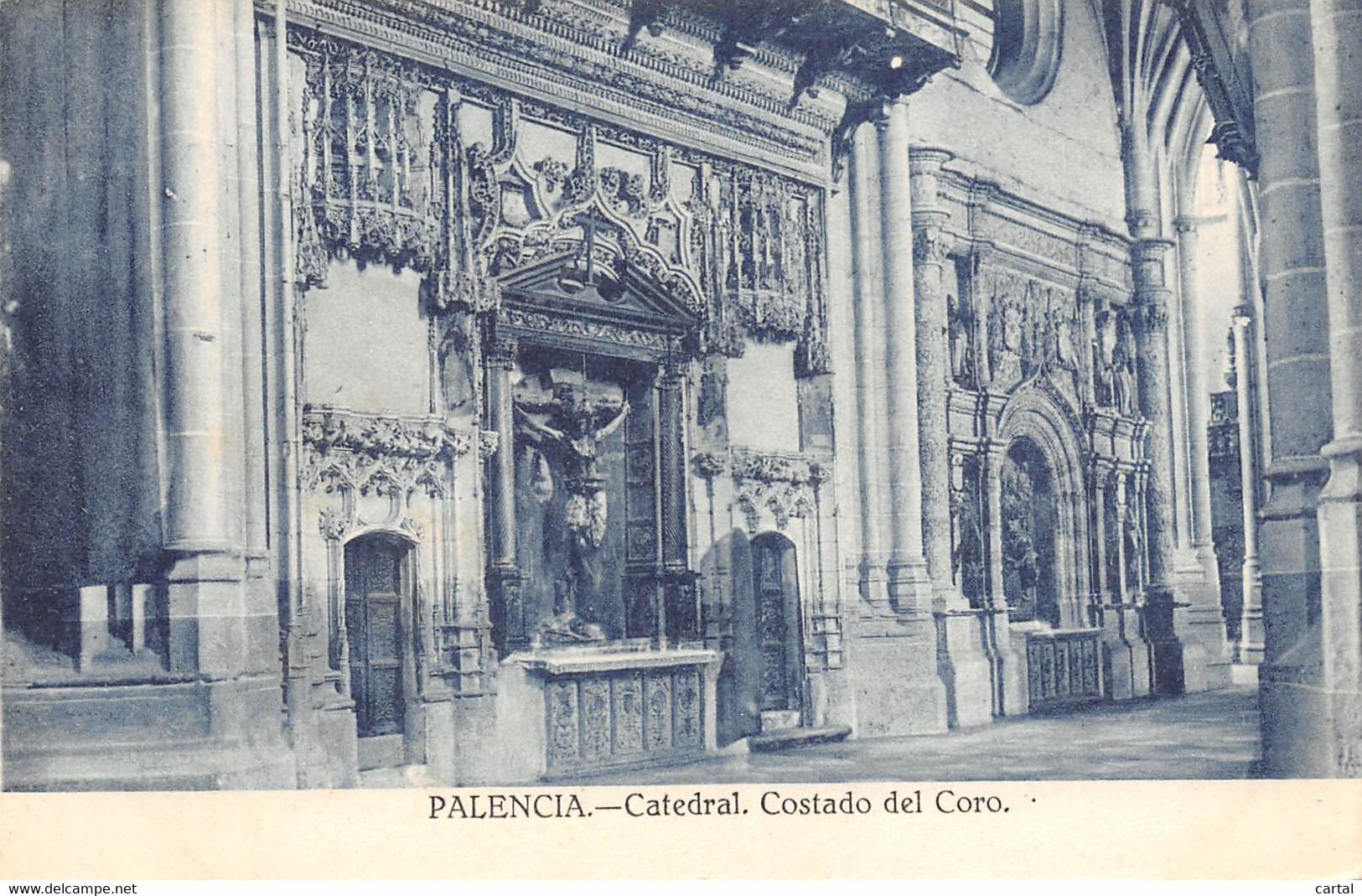 PALENCIA - Catedral.  Costado Del Coro. - Palencia